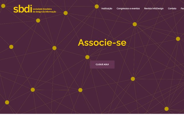 Página inicial do Site de 2018 a 2020